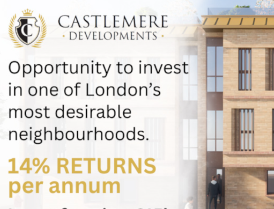 Castlemere Developments. Opportunity to invest in one of London's most desirable neighbourhoods