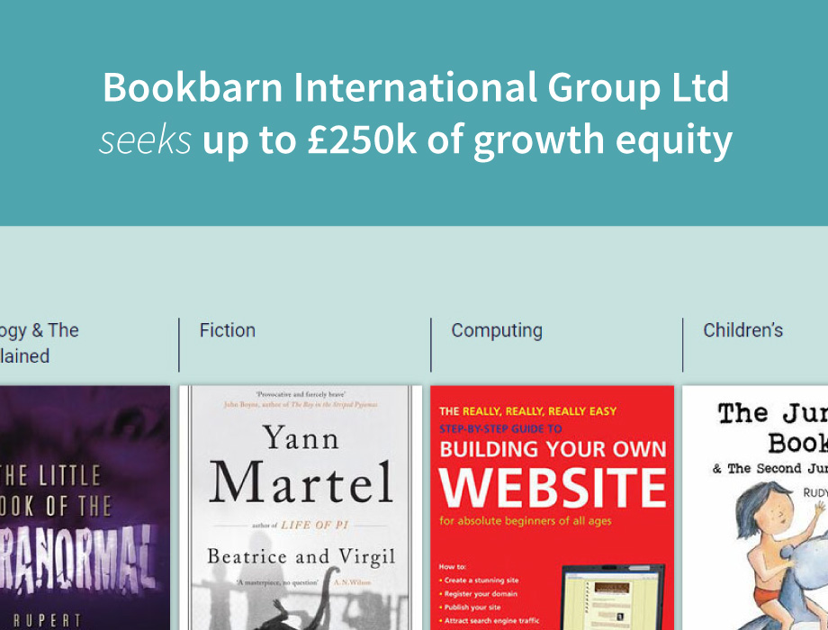 Bookbarn seeks £250,000 growth equity