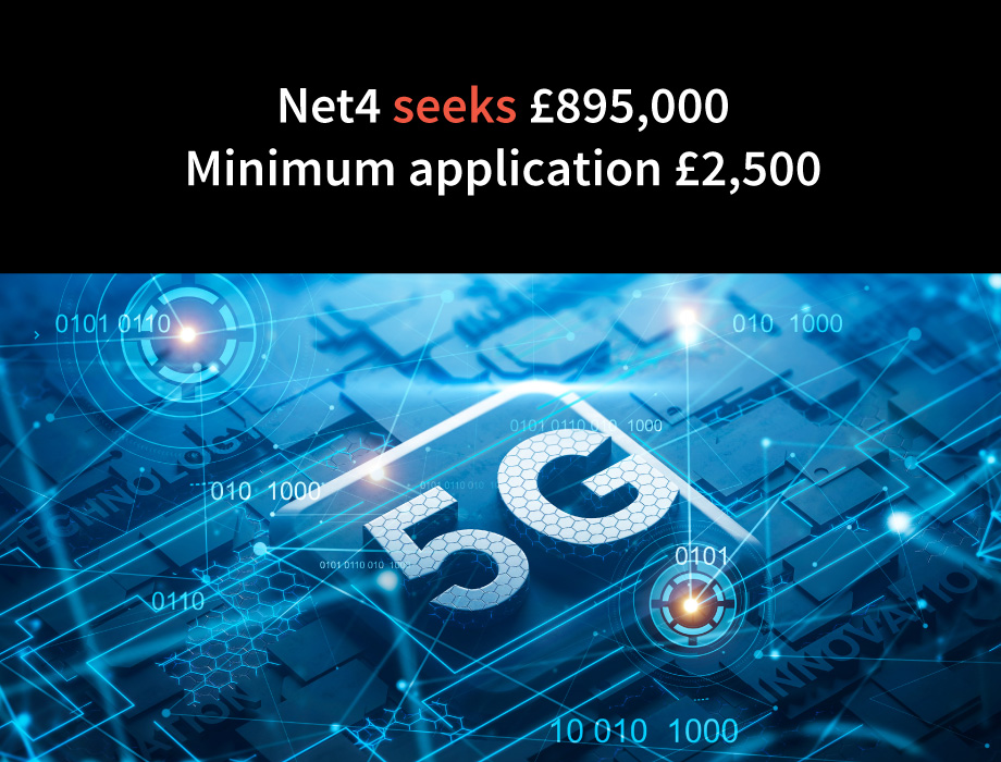 Net4 seeks £895,000 investment
