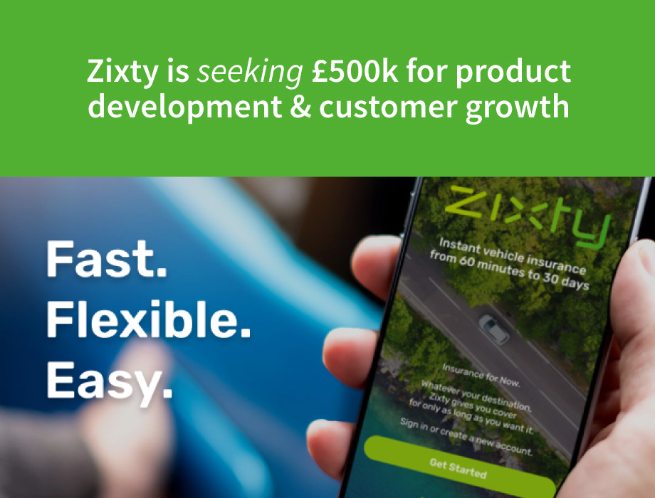 Zixty is seeking £500k investment